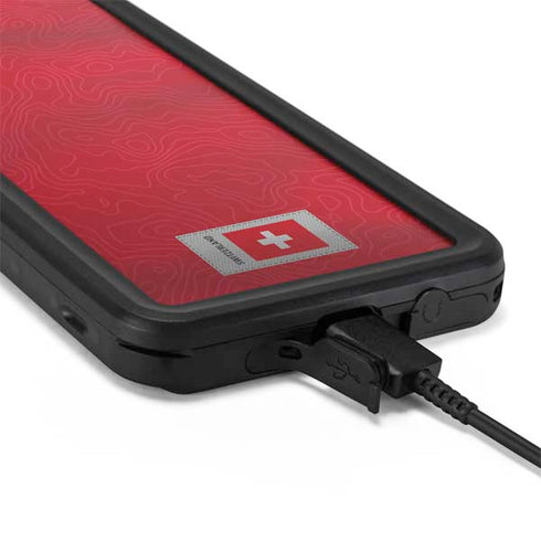 Switzerland Soccer Flag Galaxy S20 Waterproof Case